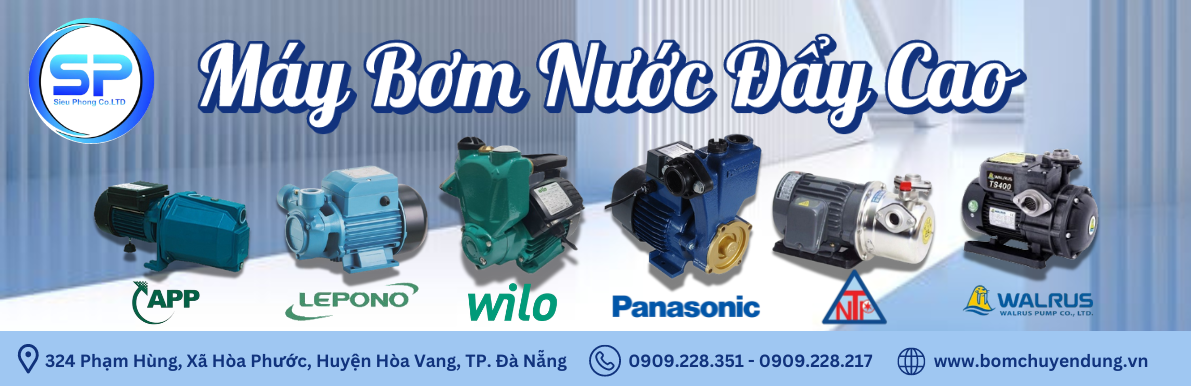 máy bơm nước đẩy cao