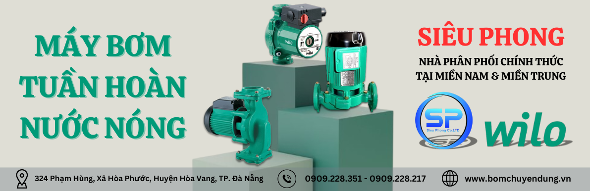 bơm tuần hoàn nước nóng