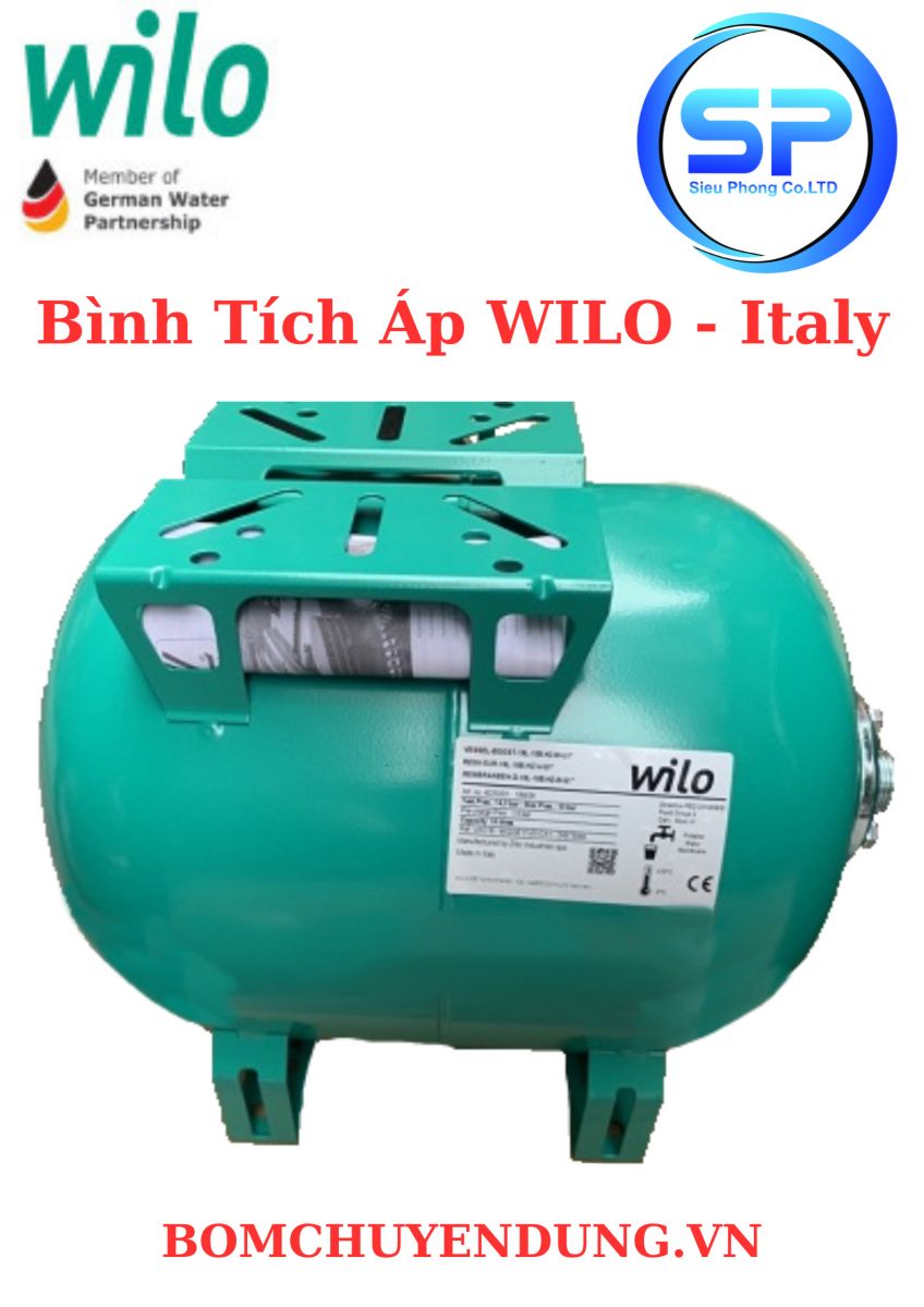 Ứng dụng của bình tích áp Wilo