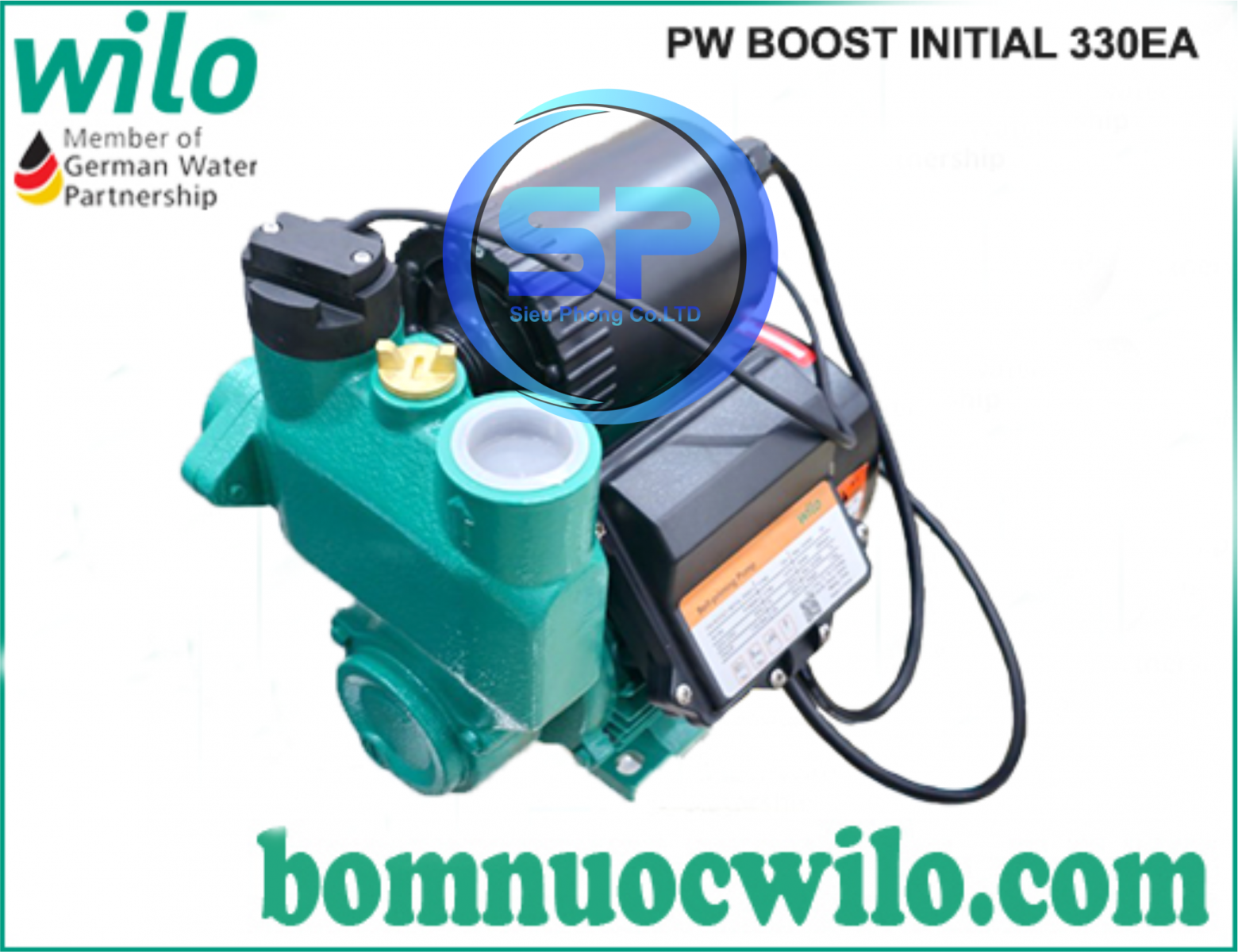 Máy Bơm Tăng Áp Điện Tử Wilo PW Boost initial 330EA