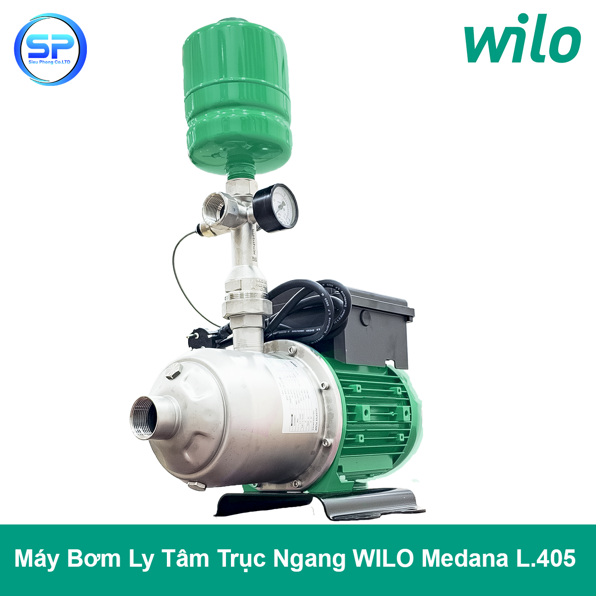 máy bơm tăng áp biến tần PBI 405