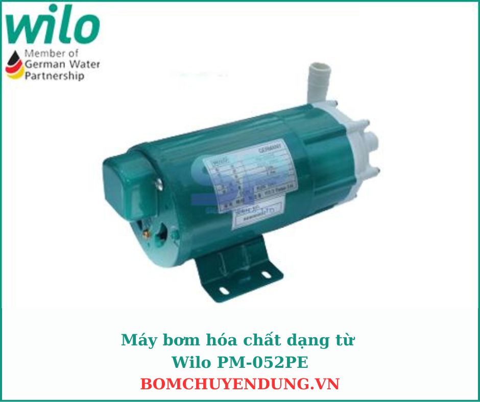 may-bom-hoa-chat-dang-tu-wilo-pm-052pe-co-kha-nang-chiu-nhiet-tot