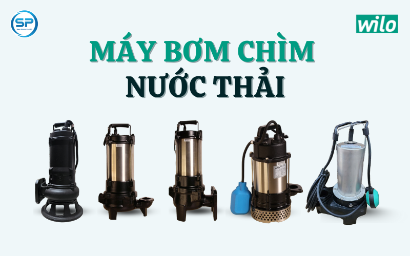 Máy bơm chìm nước thải Wilo