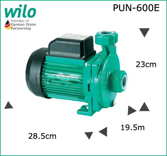 Kích thước máy bơm ly tâm trục ngang Wilo PUN-600E may-bom-ly-tam-truc-ngang-wilo-pun-600e-03