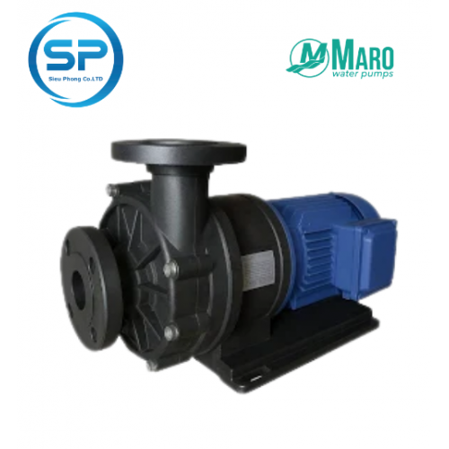 Máy bơm hóa chất dẫn động từ Maro AMX-440-GFRPP 0.37KW