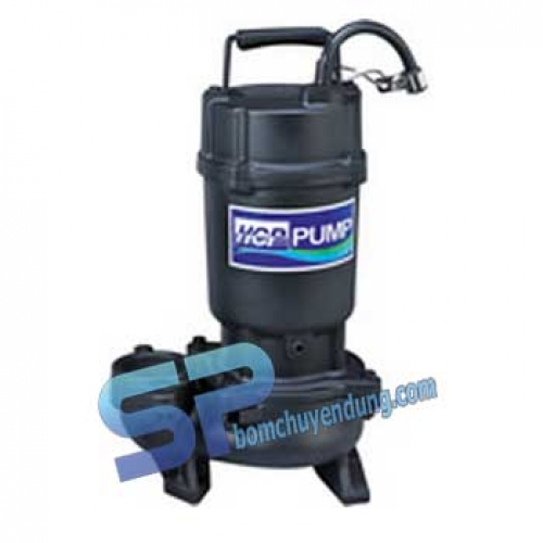 Máy Bơm Chìm Hút Nước Thải Rác Gang Đúc HCP *80AFU22.2L 3HP