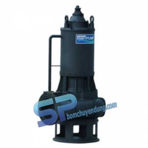 Máy Bơm Chìm Hút Nước Thải Rác Gang Đúc HCP AF-1060 60HP
