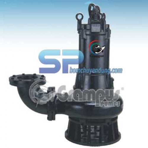 Máy bơm chìm công nghiệp hút bùn loãng và rác thải Grampus AS-3156 15HP