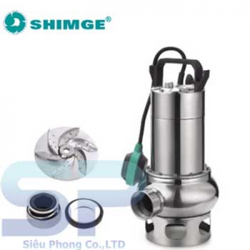 Bơm Chìm Nước Thải SHIMGE WSD75/35T 1HP