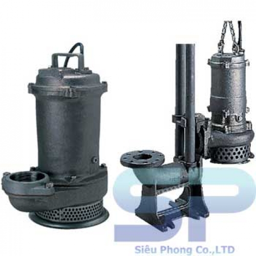 Máy bơm chìm nước thải cánh hở Tsurumi 50SFQ 2.4S 0.4Kw