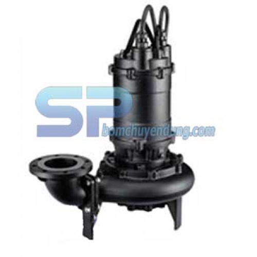 Bơm chìm nước thải EBARA 80 DF 53.7 5HP có dao cắt rác
