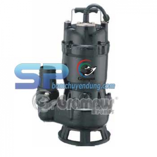 Máy bơm chìm công nghiệp hút bùn loãng và rác thải Grampus BS-1052 0.5HP