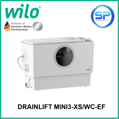 Bơm trung chuyển nước thải DrainLift MINI3-XS/WC-EF