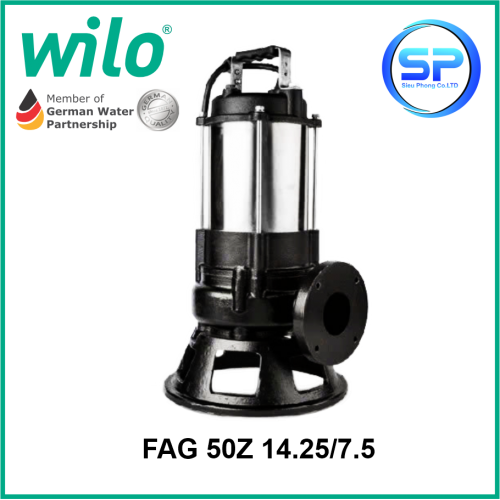 BƠM CHÌM NƯỚC THẢI FAG 50Z 14.25/7.5 KÈM COUPLING