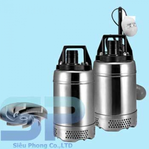 Máy bơm chìm nước thải inox 304 - cánh kín Tsurumi 40SQ 2.25S 0.25Kw