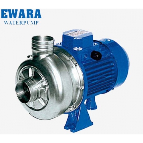 Máy bơm ly tâm trục ngang đầu inox cánh hở Ewala DWO 200 2HP