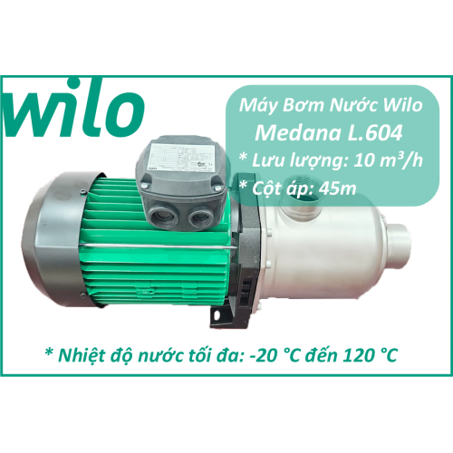 Máy bơm ly tâm trục ngang Wilo Medana CH1-L.604-1/E/E/10T