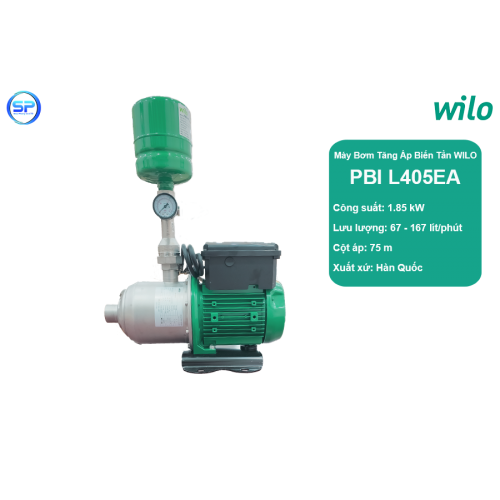 Máy bơm tăng áp biến tần Wilo PBI-L405EA